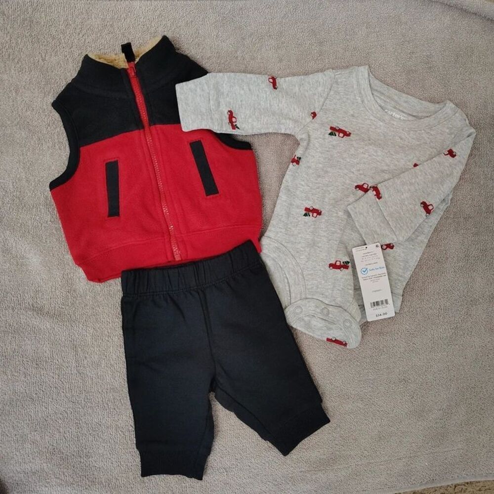 Carter's 3 Piece Set Newborn